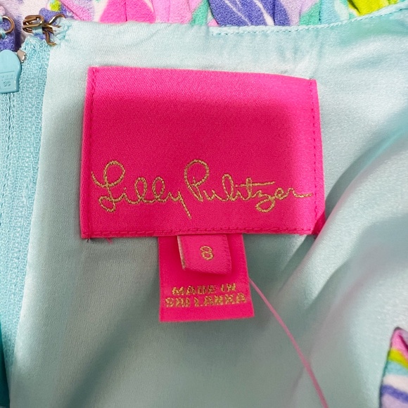 NEW Lilly Pulitzer Adalina Mini Romper Dress It Was All A Dream Engineered 8 - Picture 2 of 4